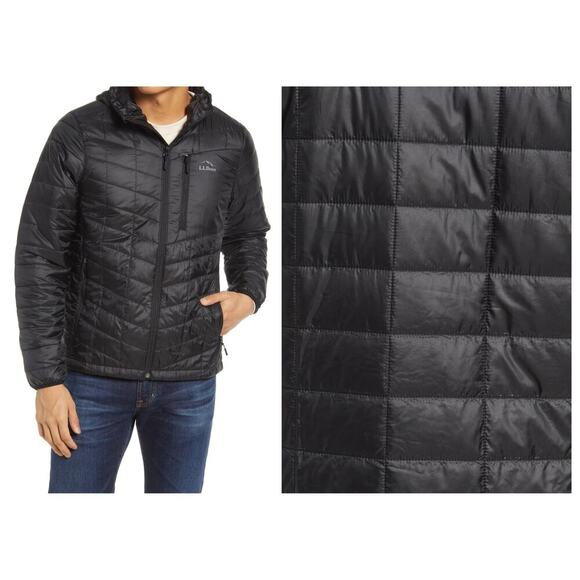 L.L.Bean Hooded PrimaLoft Insulated Ripstop Puffer Jacket Size XL - Picture 13 of 13